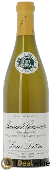 photo Meursault 1er Cru Genevrières Louis Latour