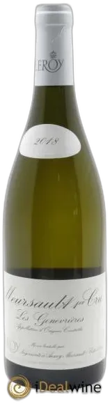photo Meursault 1er Cru les Genevrières