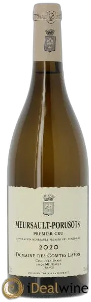 photo Meursault 1er Cru Porusots Comtes Lafon 2020