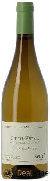 photo Saint-Véran Terroirs de Davayé Verget 2022