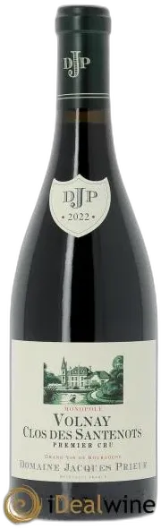 photo Volnay 1er Cru Clos des Santenots Jacques Prieur 2022