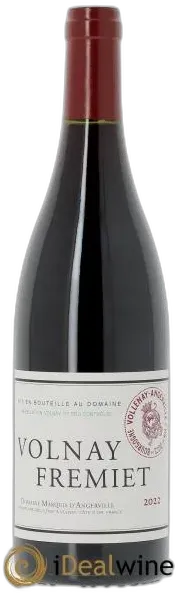photo Volnay 1er Cru Frémiet Marquis d’Angerville