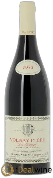 photo Volnay 1er Cru Santenots Vincent Bouzereau 2022