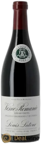 photo Vosne-Romanée 1er Cru les Suchots Louis Latour 2022