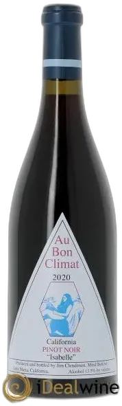 photo Pinot Noir Isabelle au Bon Climat 2020