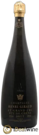photo aÿ Grand Cru Brut Fût de Chêne Henri Giraud