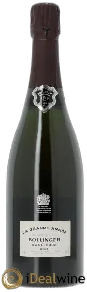 photo Grande Année Brut Bollinger 2002