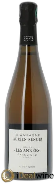 photo les Années Solera Verzy Grand Cru Extra-Brut Adrien Renoir