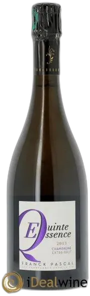 photo Quinte Essence Blanc de Noirs Extra-Brut Franck Pascal 2013