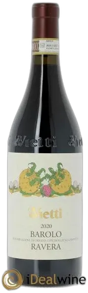 photo Barolo Docg Ravera Vietti 2020