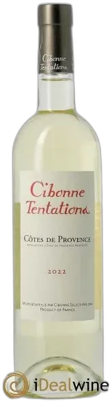 photo Côtes de Provence Clos Cibonne Tentations 2022