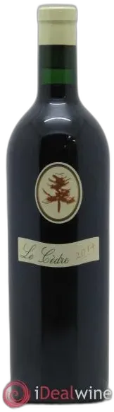 photo Cahors Château du Cèdre Cuvée le Cèdre