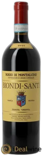 photo Rosso di Montalcino Doc Biondi-Santi Tenuta Greppo 2020