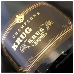 photo Champagne Krug Brut Vintage