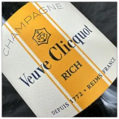photo Champagne Veuve Clicquot Rich