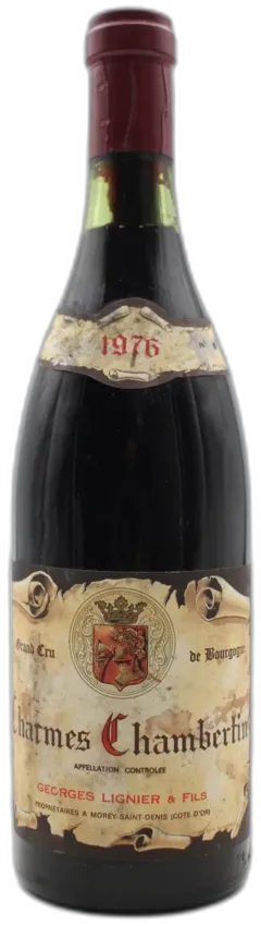 photo du vin Charmes Chambertin 1976 Georges Lignier & Fils