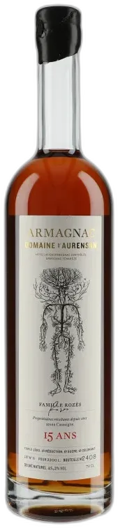 photos du vin Armagnac Domaine d’Aurensan Assemblage 15 Ans