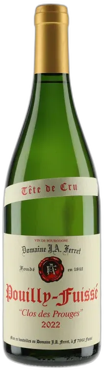 photo Pouilly-Fuissé Clos des Prouges Tête de Cru