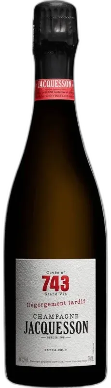 photo Jacquesson Cuvée 743 Dégorgement Tardif