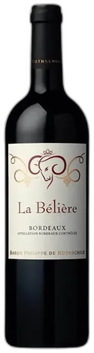 photo Bordeaux Aoc la Bélière Baron Philippe de Rothschild
