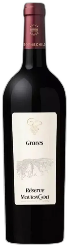 photo Graves Rouge Aoc Mouton Cadet Réserve Baron Philippe de Rothschild