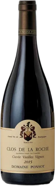 photo du vin Domaine Ponsot Clos de la Roche Grand Cru Cuvée Vieilles Vignes