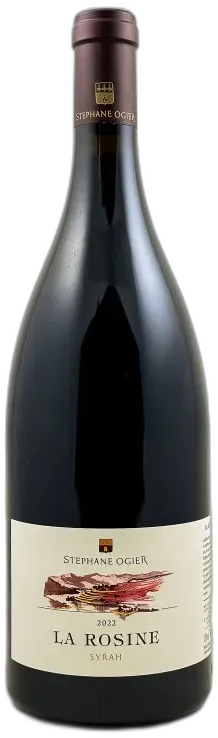 photo du vin Ogier Igp Collines Rhodaniennes "la Rosine" Syrah 2022 Magnum