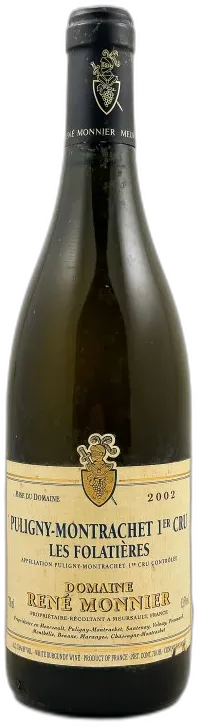 photo René Monnier Puligny Montrachet 1er Cru Folatières