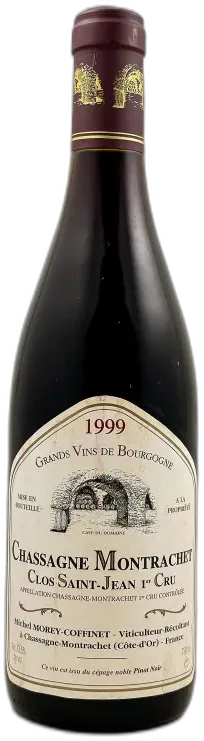 photo Morey-Coffinet Chassagne Montrachet Rouge 1er Cru Clos st Jean