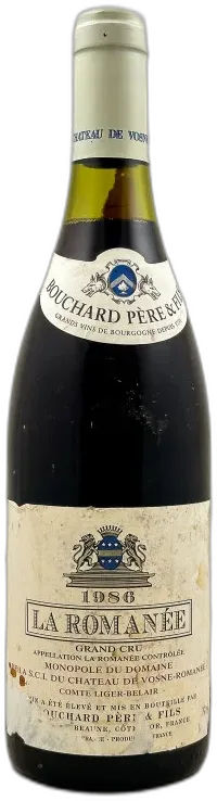 photo Bouchard Père & Fils la Romanée 1986
