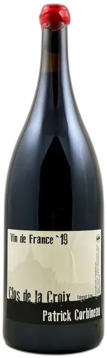 vue du vin Patrick Corbineau Vin de France "Clos de la Croix" 2019 Magnum