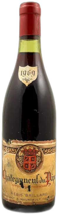 image du vin Régis Brillard Chateauneuf de Pape 1969
