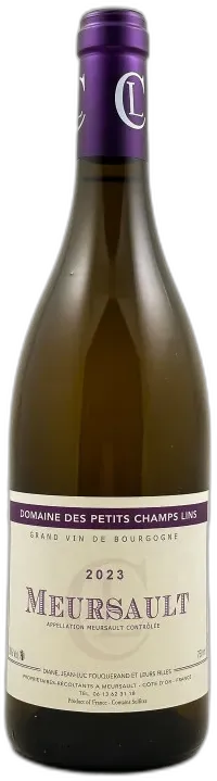 photo du vin Domaine des Petits Champs Lins Meursault 2023