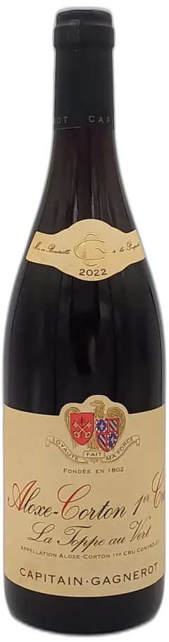 photo Bourgogne Aloxe Corton Rouge 1er Cru 'la Toppe au Vert' Domaine Capitain Gagnerot