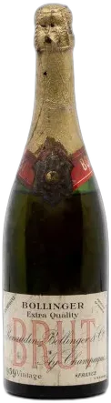 photo Bollinger Champagne Extra Brut 1959
