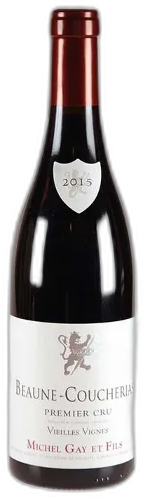vue du vin Beaune 1er Cru Coucherias Vieilles Vignes