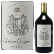 photo Double Magnum Médoc Château Greysac 2013 en Plumier Bois