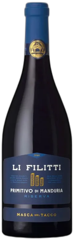 photo Primitivo di Manduria Dop Riserva li Filitti Masca Del Tacco 2021