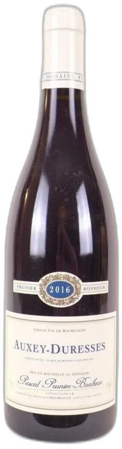 photo 2016 Auxey-Duresses Pascal Prunier-Bonheur Rouge Bourgogne
