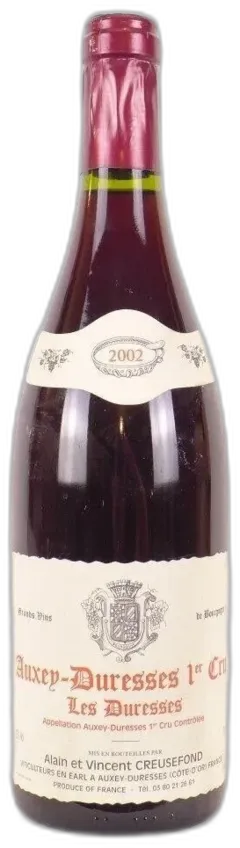 photo Auxey-Duresses Alain et Vincent Creusefond Premier Cru les Duresses