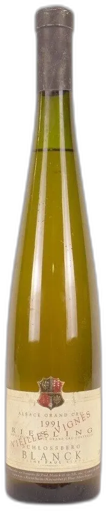 illustration du vin Riesling Paul Blanck Grand Cru Schlossberg Blanc