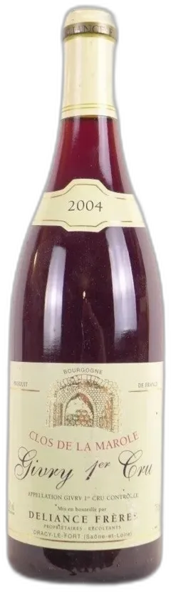 photo Givry Deliance Frères Premier Cru Clos de la Marole