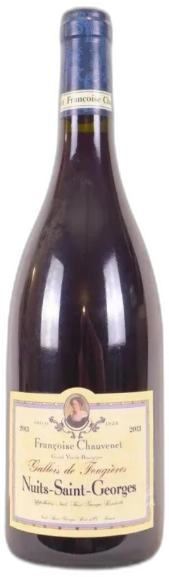 illustration du vin Nuits Saint-Georges Françoise Chauvenet Gallois de Fougères Rouge