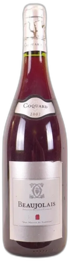 capture du vin Coquard Rouge Beaujolais