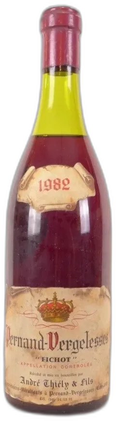 photo Pernand-Vergelesses André Thiély et Fils Fichot Rouge Bourgogne