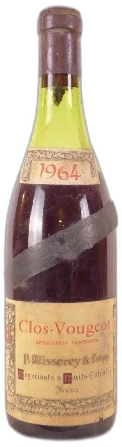 image du vin Clos Vougeot Misserey et Frères
