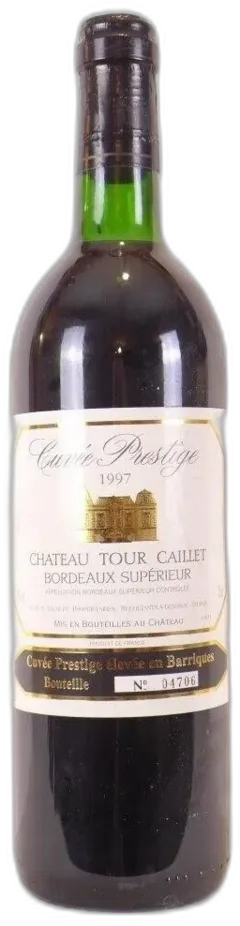 photo Château Tour Caillet Cuvée Prestige Élevée en Barrique