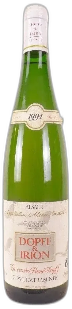 photo Gewurztraminer Dopff et Irion René Dopff Blanc Alsace