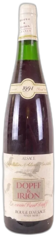 photo Pinot Noir Dopff et Irion René Dopff Rouge Alsace