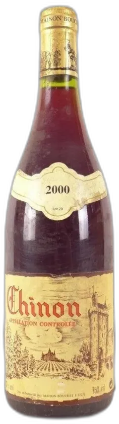 photo 2000 Chinon Maison Bouchet Rouge Loire Touraine